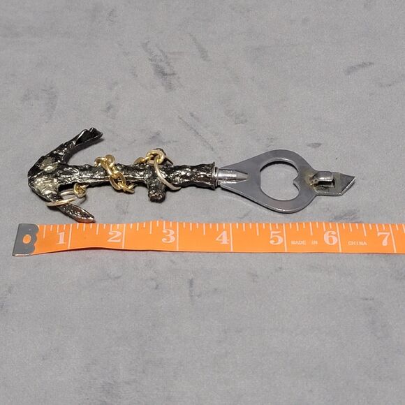 Vintage Nautical Ship Boat Anchor 2 Piece Barware Set - Picture 7 of 14